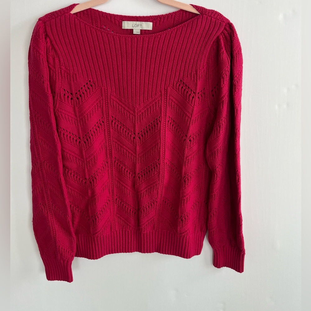 LOFT Knit Sweater Size L